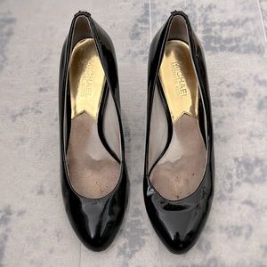 Michael Kors Black Patent Leather Pump, 2” Heel